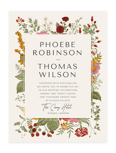 Autumn Bouquet - vintage 1